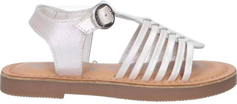 ΣΑΝΔΑΛΙΑ KICKERS PREMSLIM 959981 ΛΕΥΚΟ ΙΡΙΔΙΖΟΝ (EU:28)