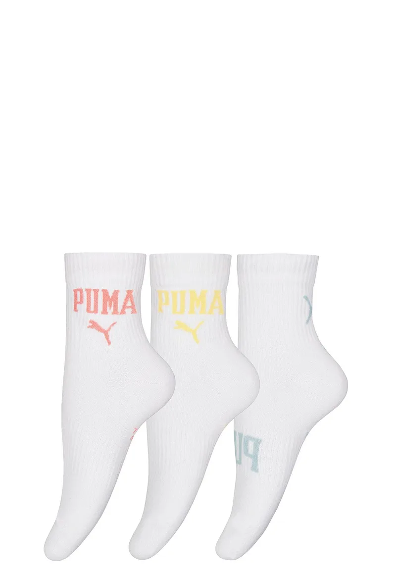 Κάλτσες Puma Logo Short Crew 3 701231485-003