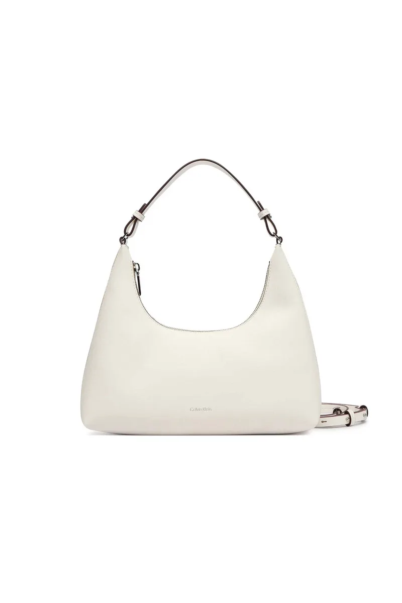 Calvin Klein Jeans γυναικεία τσάντα ώμου με λογότυπο - LV04F3272G Λευκό