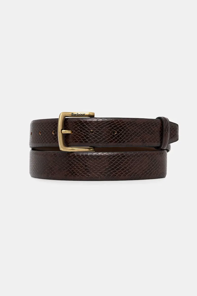 Barbour ζώνη ανδρική δερμάτινη Jaspar