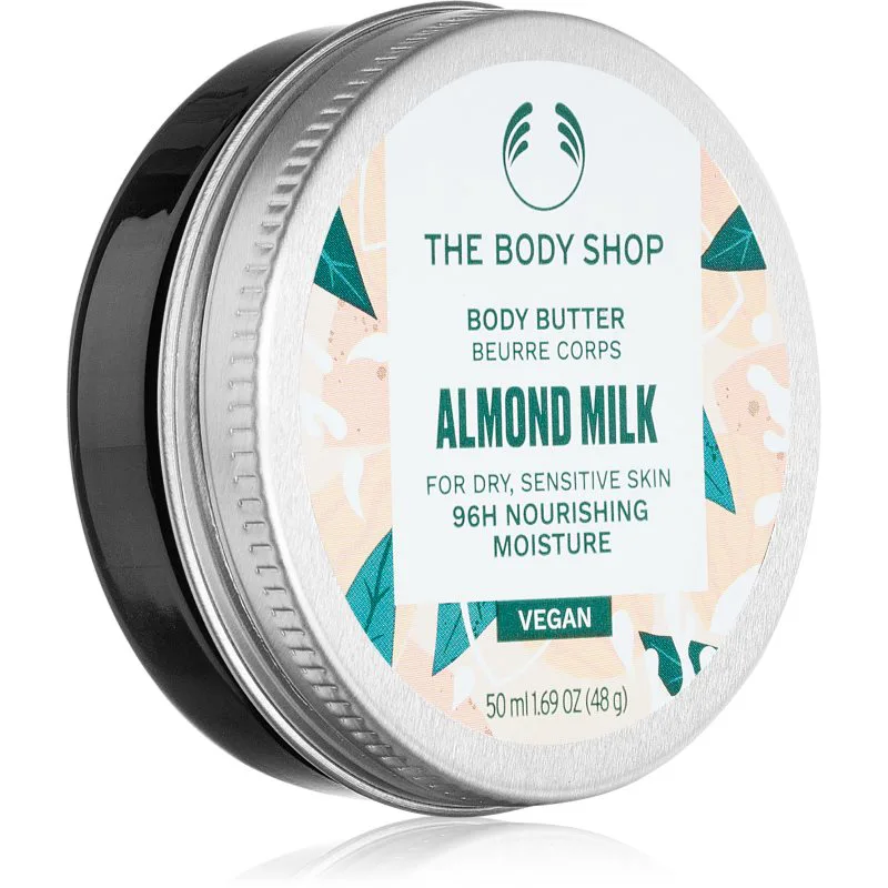 The Body Shop Almond Milk Body Butter βούτυρο σώματος με θρεπτικό αποτέλεσμα 50 ml
