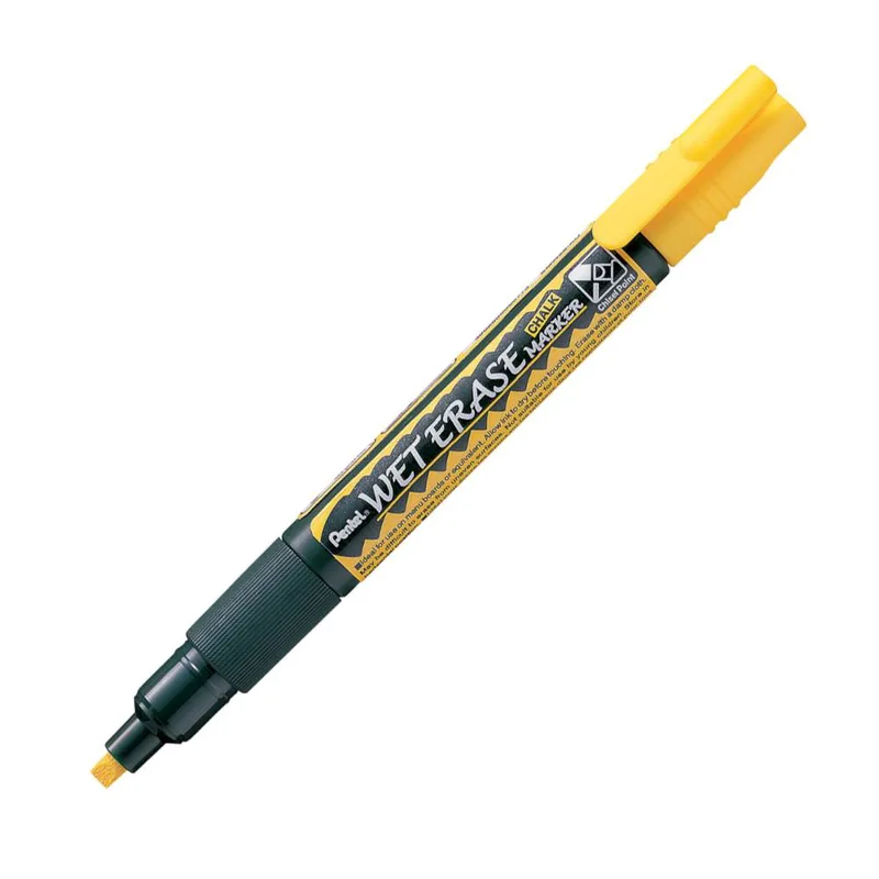 ΜΑΡΚΑΔΟΡΟΣ ΥΓΡΗΣ ΚΙΜΩΛΙΑΣ PENTEL SMW26-GΟ ΚΙΤΡΙΝΟ