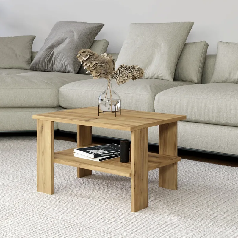 Τραπεζάκι Σαλονιού Duama - Oak 382Nrc1537 60x37x45 cm