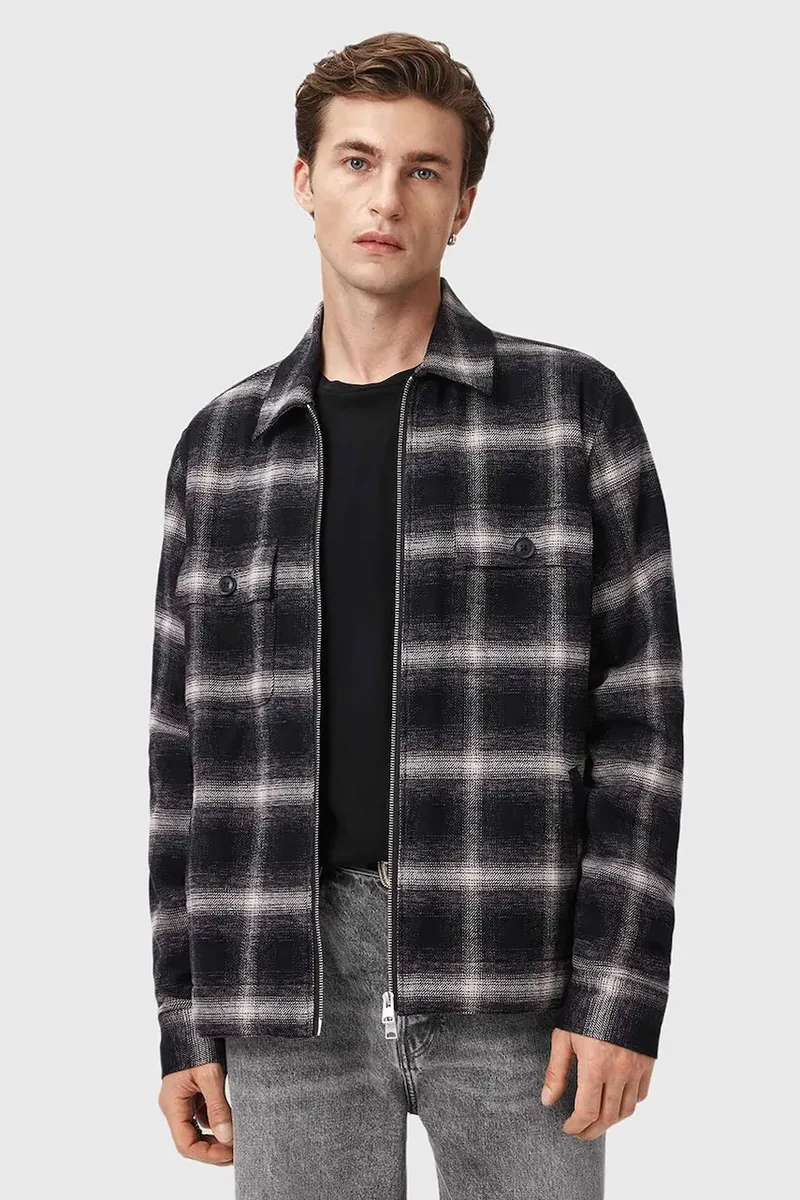 AllSaints Πουκάμισο μπουφάν AllSaints BAYO