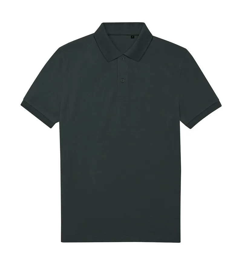Ανδρική Μπλούζα Polo PU428 B & C White Dark Forest