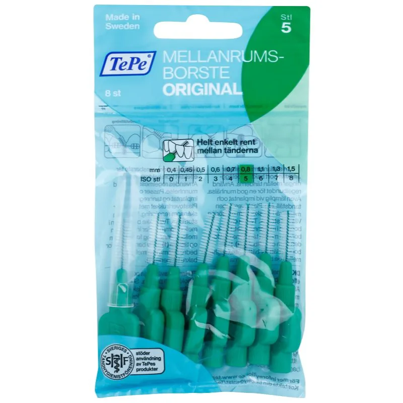 TePe Original μεσοδόντια βουρτσάκια 0,8 mm 8 τμχ