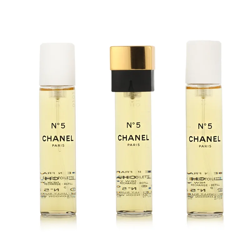 Chanel No 5 EDT 3 x 20 ml Refill pocket (mini) spray W 60 ml