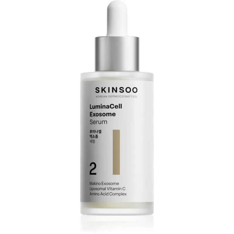 SKINSOO LuminaCell Exosome Serum ορός προσώπου για λάμψη 50 ml