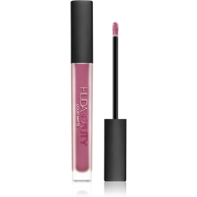 Huda Beauty Liquid Matte Lipstick Ultra-Comfort μακράς διαρκείας κραγιόν με ματ αποτελέσματα απόχρωση Muse 4,2 ml