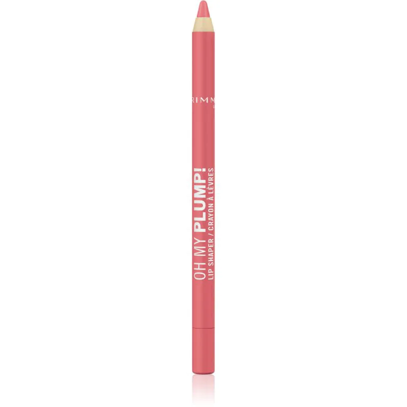 Rimmel Oh My Plump! μολύβι περιγράμματος για τα χείλη απόχρωση 020 Bougie 1.2 γρ