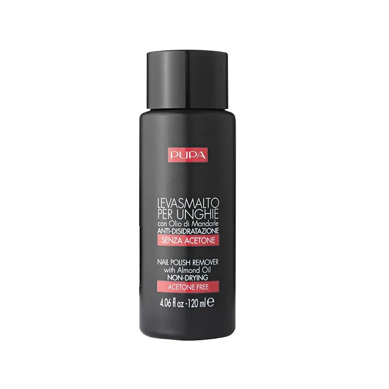 Pupa Nail Polish Remover With Almond Oil Without Acetone 120 Ml