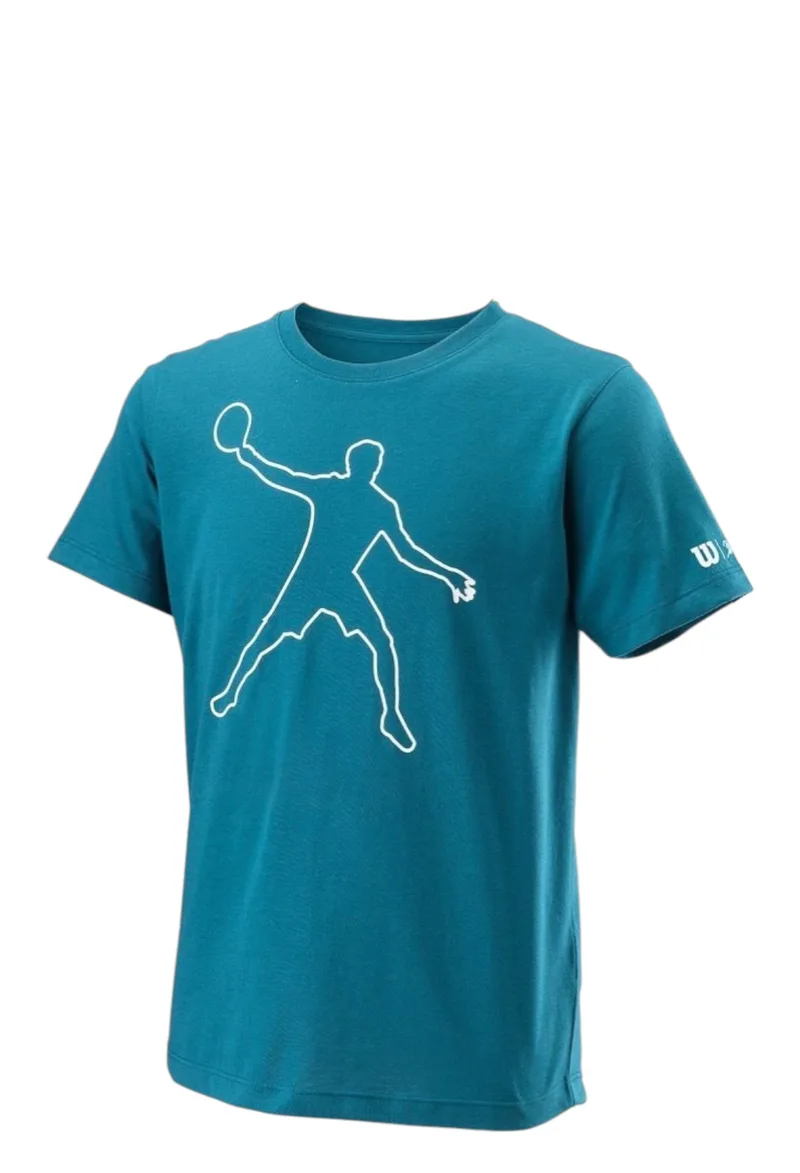 Μπλούζα Κοντομάνικη Wilson Bela Tech Tee II B Blue Coral WRA811501-00 Αγόρι