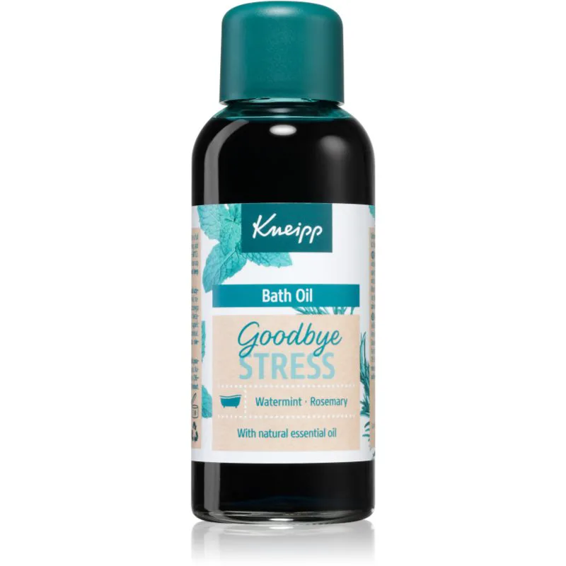 Kneipp Goodbye Stress λάδι μπάνιου για απαλή και ξηρή επιδερμίδα 100 ml
