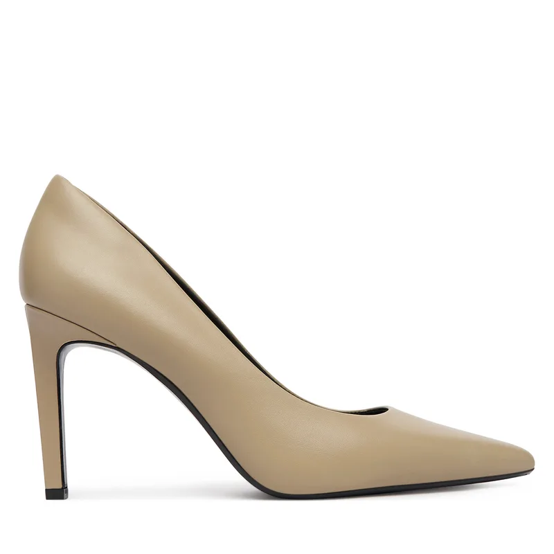 Γόβες Calvin Klein Ess Stiletto 90 HW0HW02608 Μπεζ