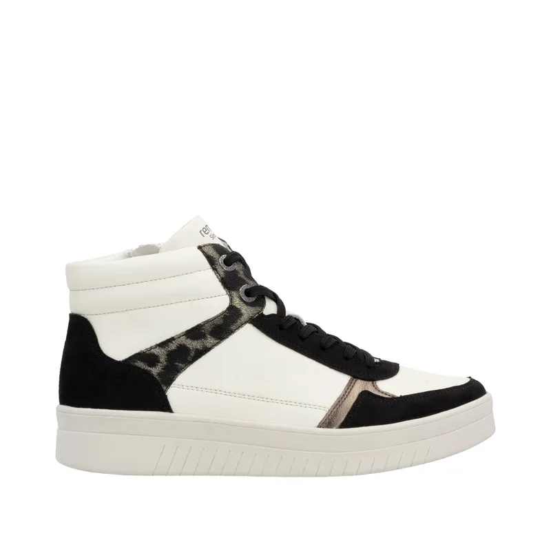 Remonte D0J71-60 Ανατομικό Δερμάτινο Sneaker Λευκό