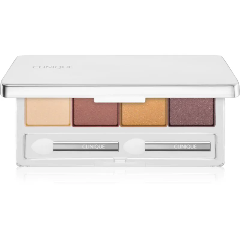 Clinique All About Shadow™ Quad Παλέτα σκιών για τα μάτια απόχρωση Morning Java - Shimmer 3,3 γρ