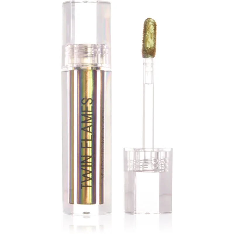 Danessa Myricks Beauty Twin Flames Υγρή γκλίτερ σκιά ματιών απόχρωση Olivine 2.5 ml