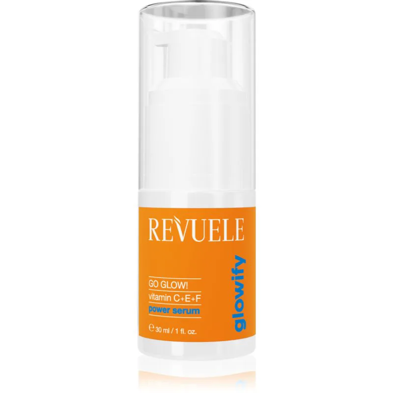 Revuele Glowify Go Glow! Power Serum ορός προσώπου για λάμψη με αναζωογονητική δράση 30 ml