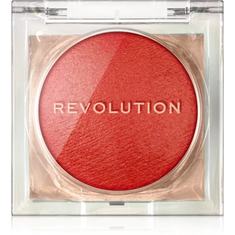 Revolution Beam Bright Blush λαμπρυντικό ρουζ απόχρωση Πορτοκαλί Crush 2.8 γρ