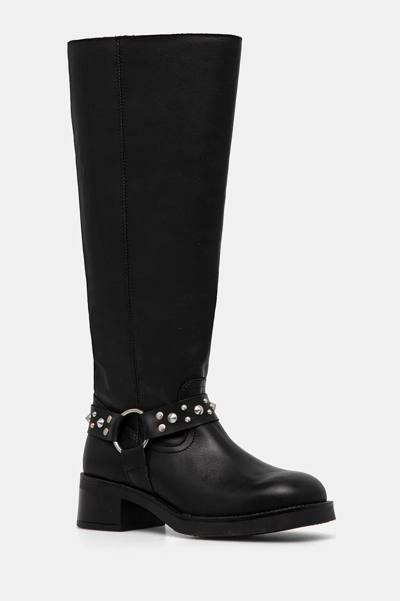 Δερμάτινες μπότες Steve Madden Brenna
