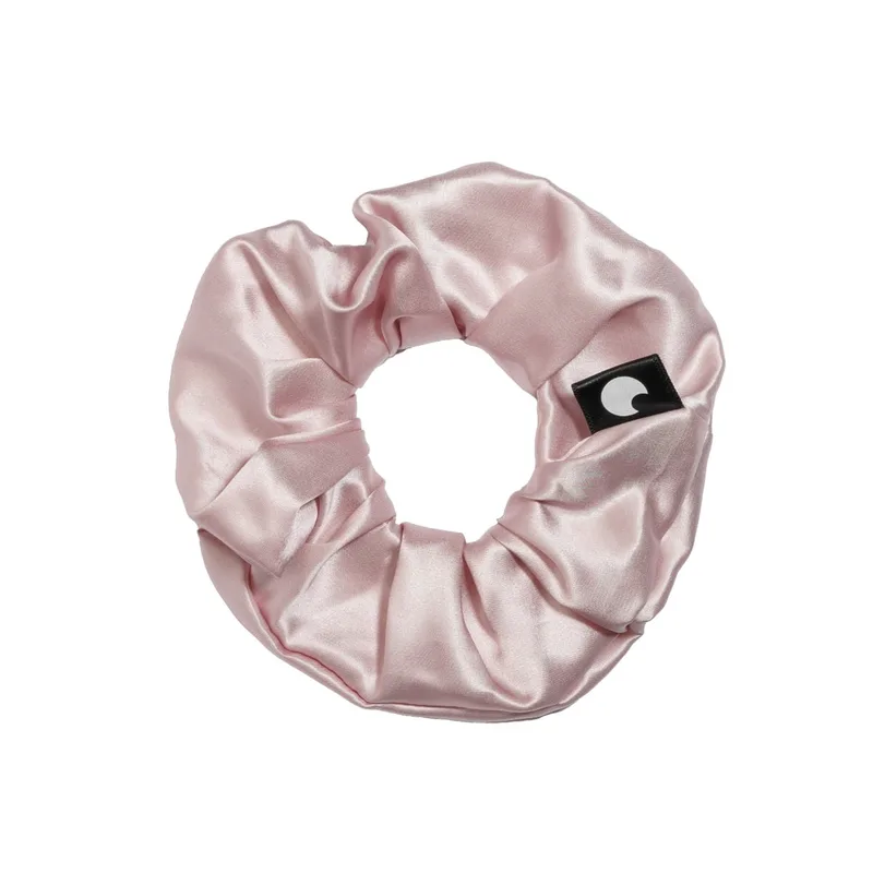 Μεταξωτό Scrunchie Large-Ροζ