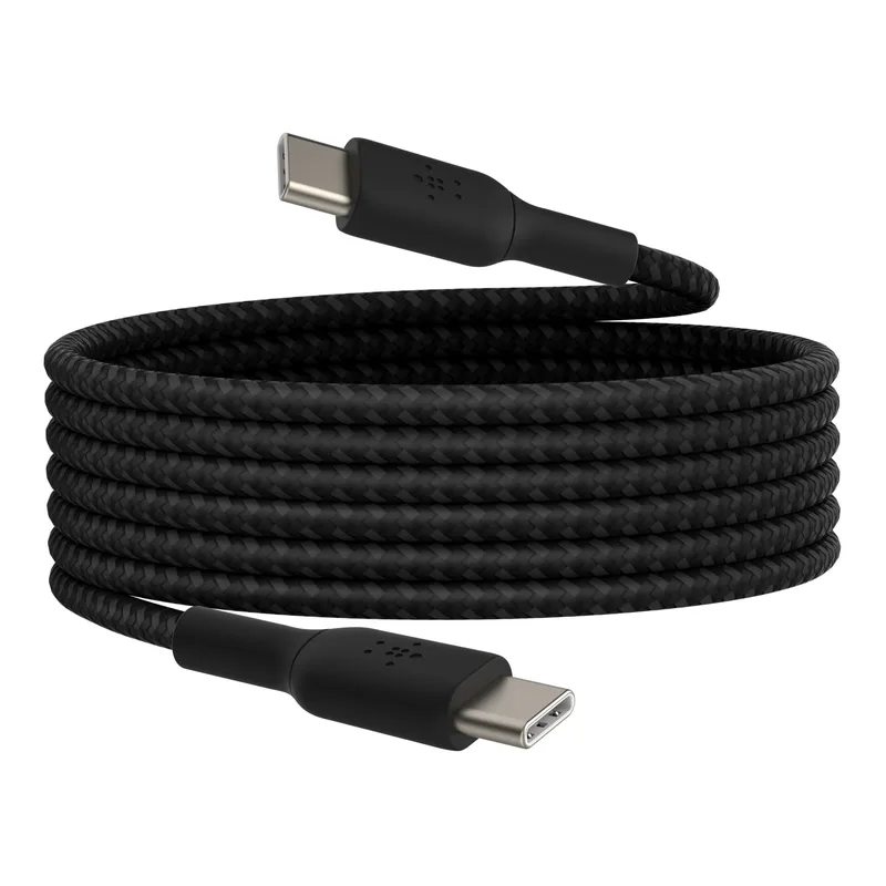 Belkin BOOST CHARGE braided Cab. USB-C/USB-C 2m bl. CAB004bt2MBK