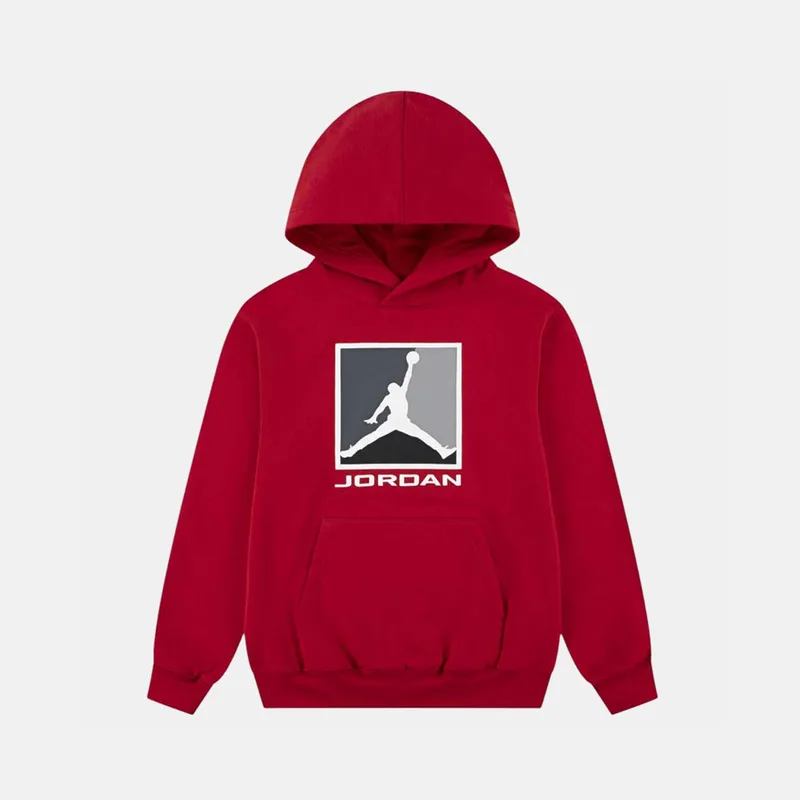 Jordan Essential Fleece Baseline Παιδική Μπλούζα με Κουκούλα (9000245296_9795)