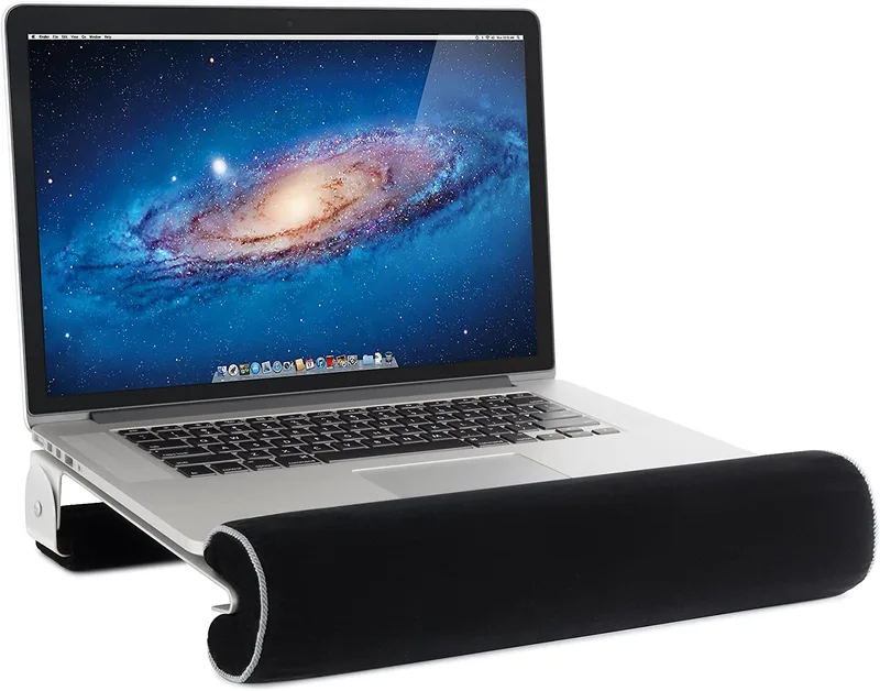 Rain Design iLap - Βάση Αλουμινίου για Laptop έως 15" με Υποστήριξη Μαξιλαριών - Black / Silver (891607000254)