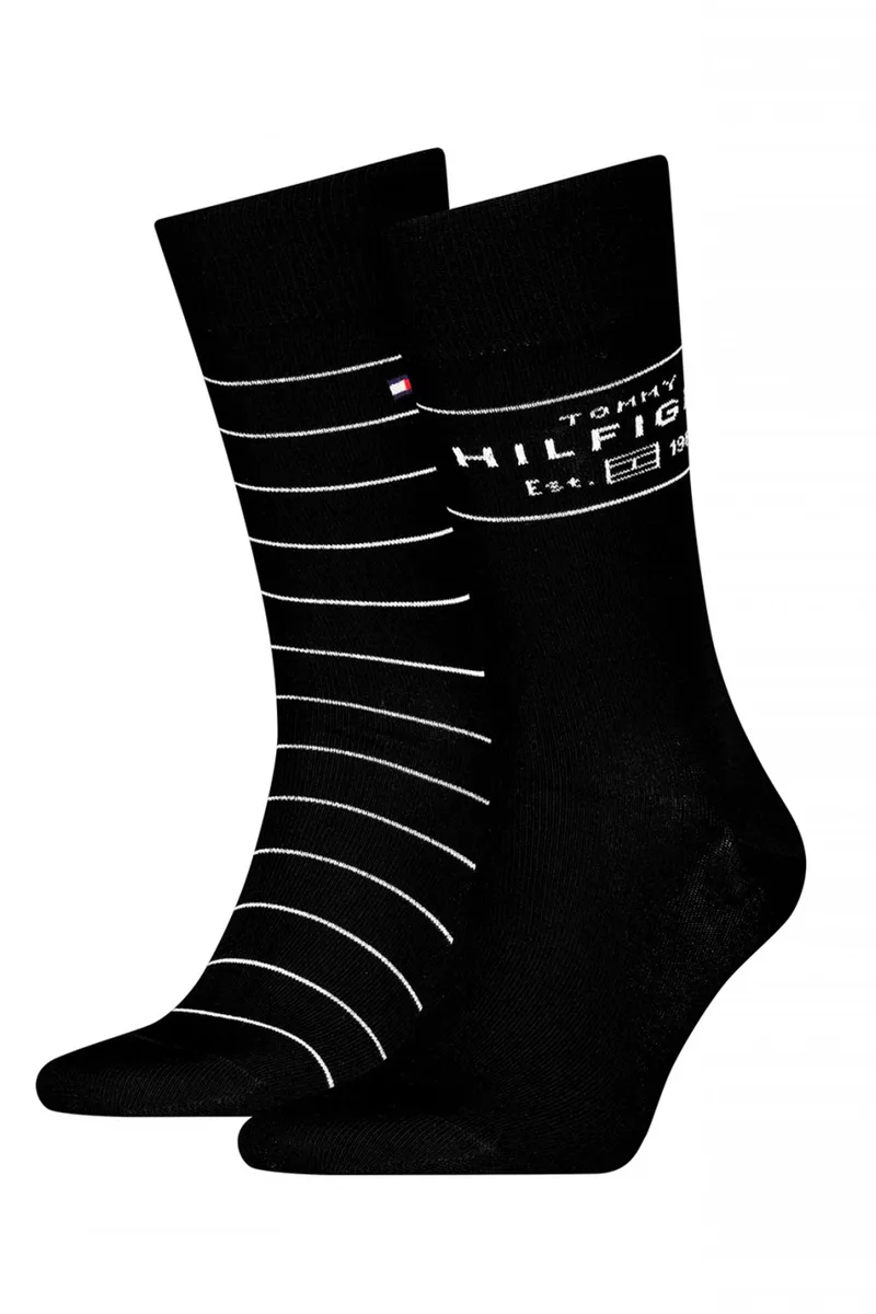 Tommy Hilfiger ανδρικές κάλτσες TH men socks 2P (Συσκ. με 2 ζεύγη)-701236634-001