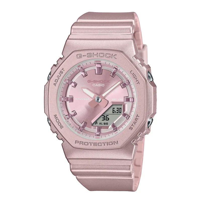CASIO G-SHOCK Chronograph Ροζ Bio-based Resin Strap GMA-P2100ST-4AER