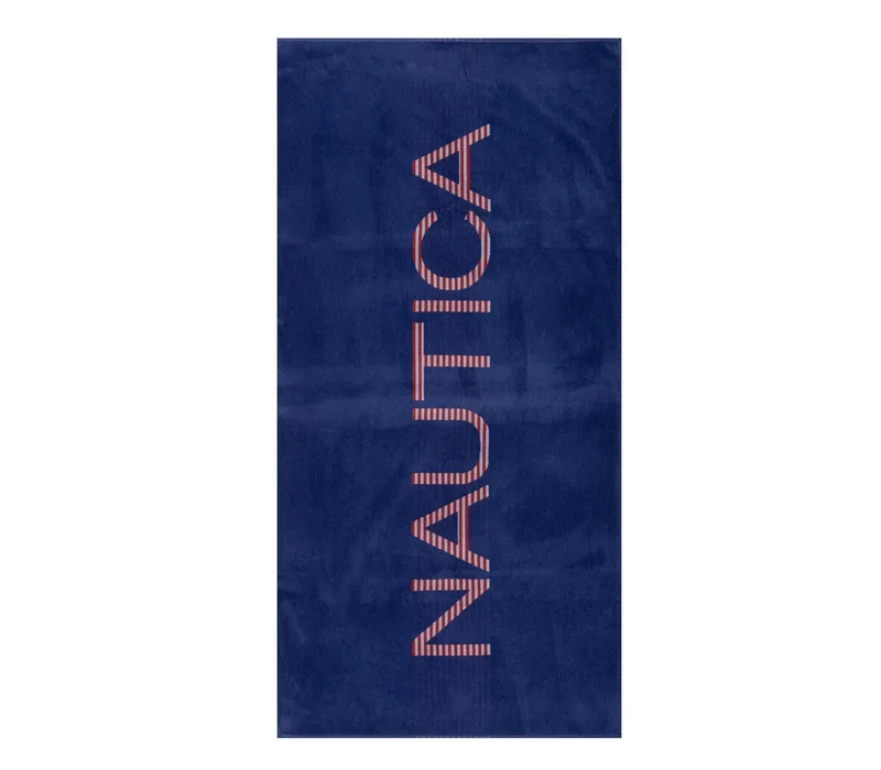 Πετσέτα Θαλάσσης Nef-Nef Nautica Branded 80x160 Blue