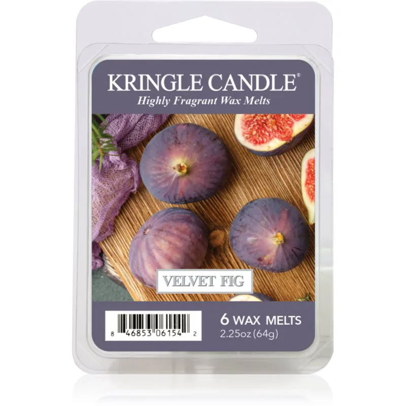 Kringle Candle Velvet Fig κερί για αρωματική λάμπα 64 γρ