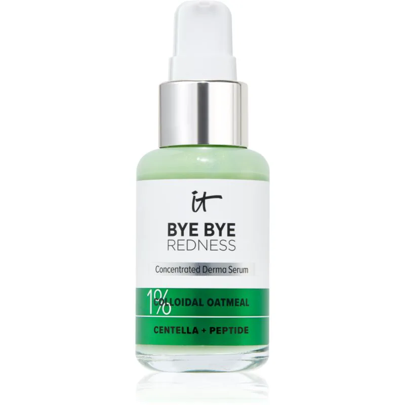 IT Cosmetics Bye Bye Redness καταπραϋντικός ορός κατά της ερυθρότητας της επιδερμίδας για γυναίκες 30 ml