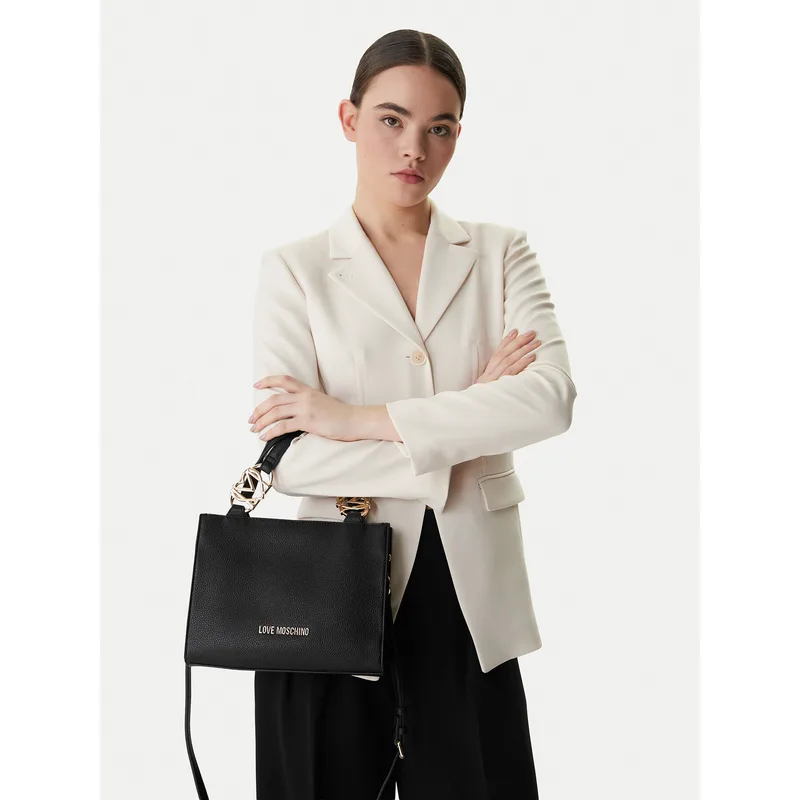 Τσάντα LOVE MOSCHINO JC4006PP1OLB0000 Μαύρο