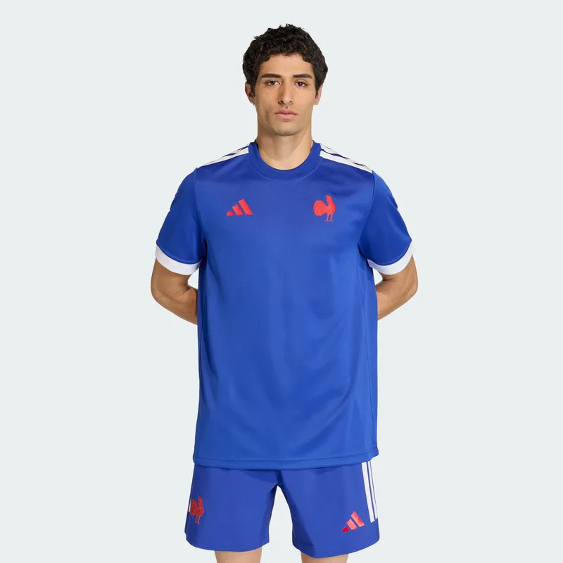 adidas France Rugby Home Supporter Replica Ανδρικό T-Shirt (9000264189_65894)