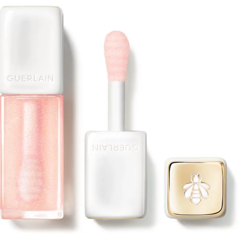 GUERLAIN KissKiss Bee Glow Plump λιπ γκλος χειλιών για μεγαλύτερο όγκο απόχρωση 100 Warm Glow 9.5 ml