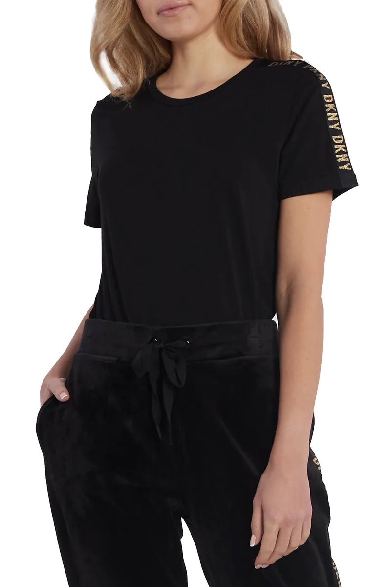 Μπλούζα Κοντομάνικη DKNY Logo P2MHOOSP-BGD Γυναικείο