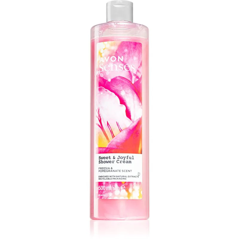 Avon Senses Sweet & Joyful ενυδατικό τζελ ντους 500 ml