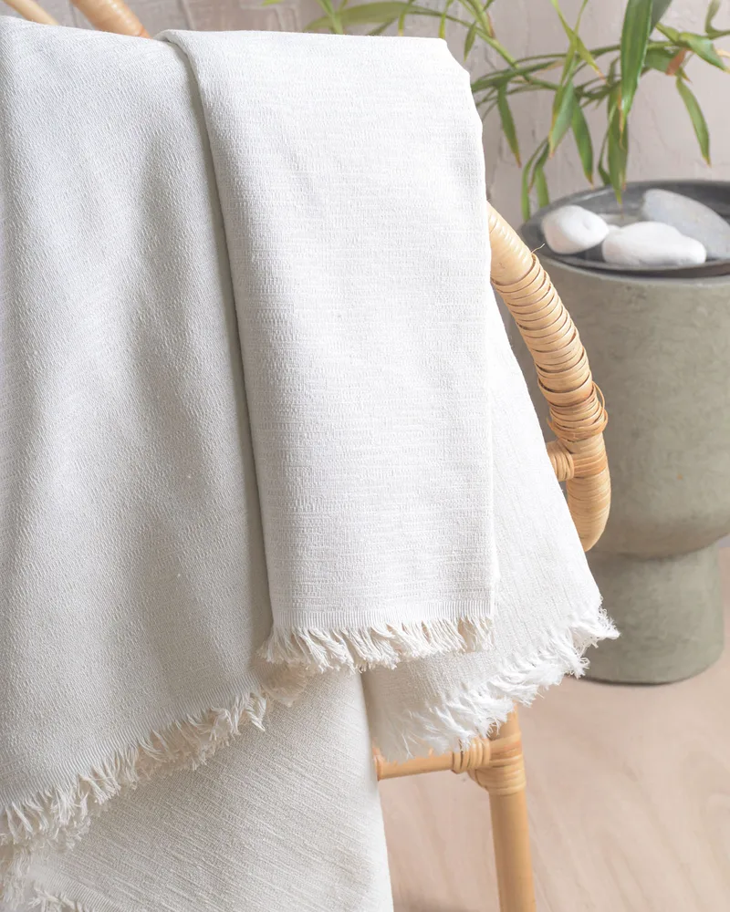 Διακοσμητική Μαξιλαροθήκη (40Χ40) Vernier Ecru, Rythmos Home
