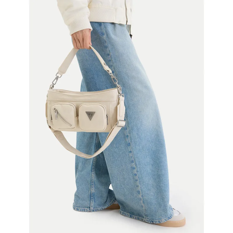Τσάντα Guess Jeans CWBEO-GUESS-B-007-09 Εκρού