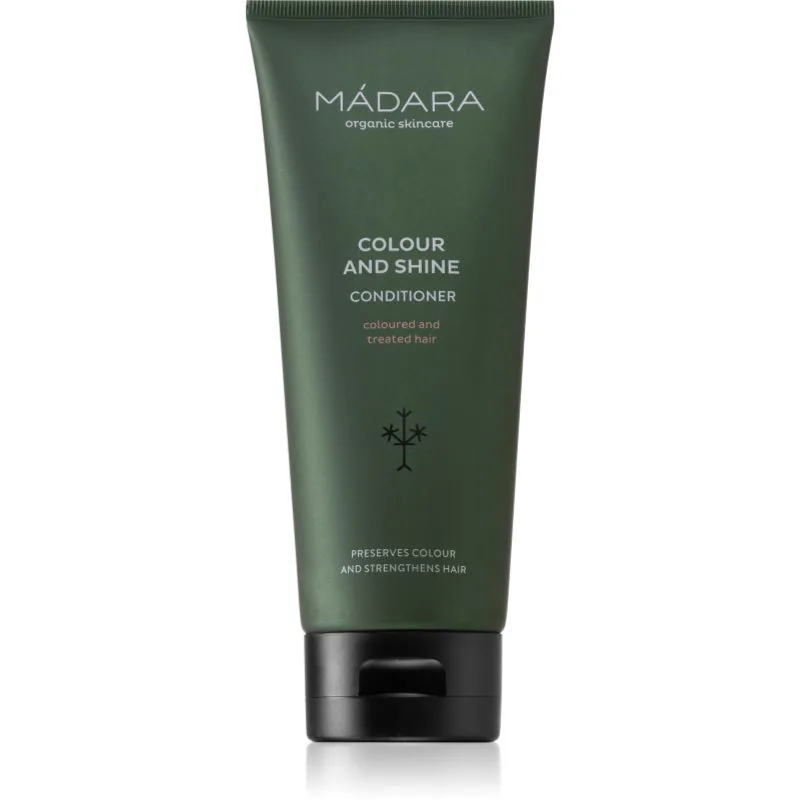 MÁDARA Colour and Shine λαμπρυντικό και ενισχυτικό μαλακτικό για βαμμένα μαλλιά 200 ml