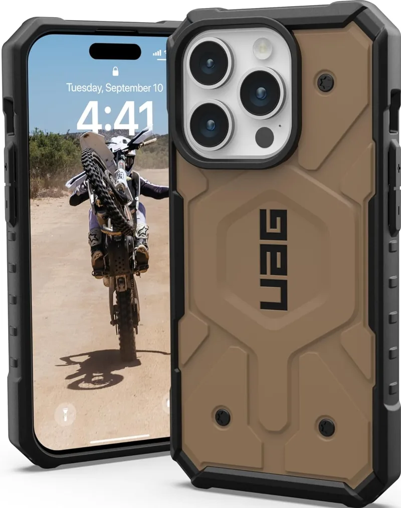 UAG Pathfinder - Ανθεκτική Θήκη MagSafe Apple iPhone 15 Pro - Dark Earth (114281118182)