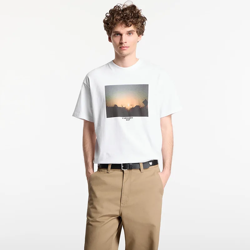 T-shirt Carhartt WIP S/S Warm Views T-Shirt UNISEX White M