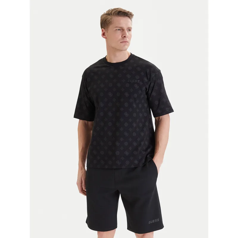 Guess T-Shirt Z6GI07 K2852 Μαύρο Relaxed Fit