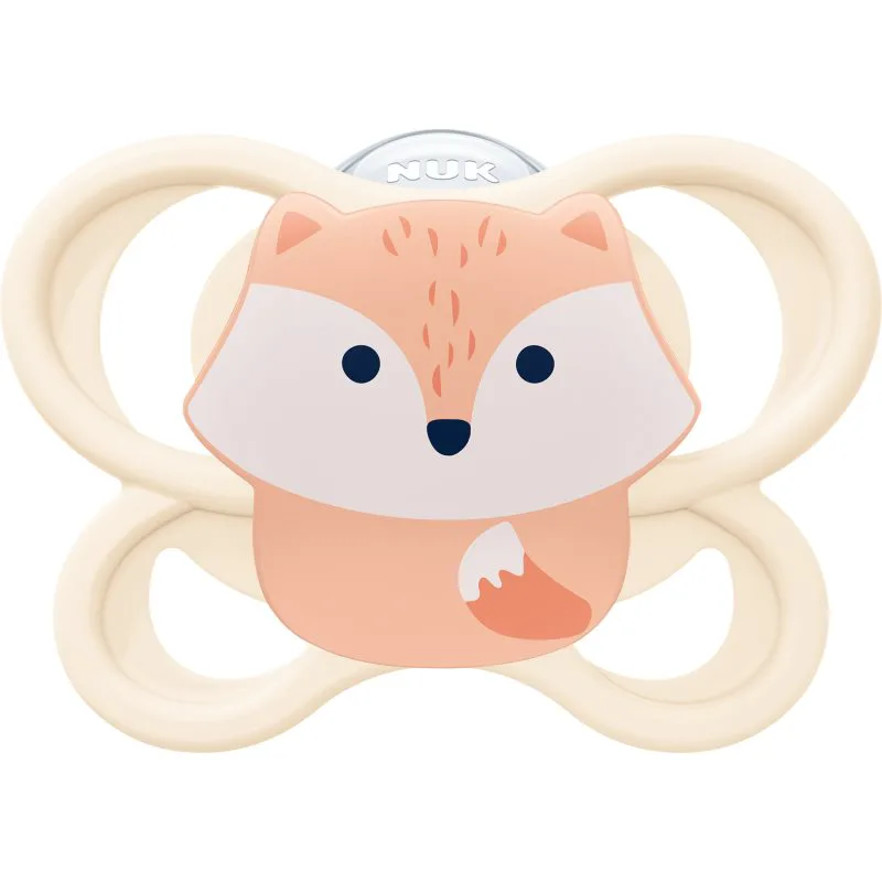 NUK Perfect Match Air Fox πιπίλα 0-6m 1 τμχ