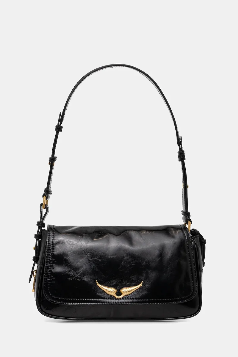 Δερμάτινη τσάντα ZADIG&VOLTAIRE LE ZOUZOU VINTAGE PATENT