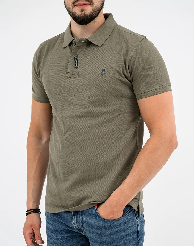 EXPLORER ΜΠΛΟΥΖΑ POLO BASIC 2621102000-KHAKI Khaki