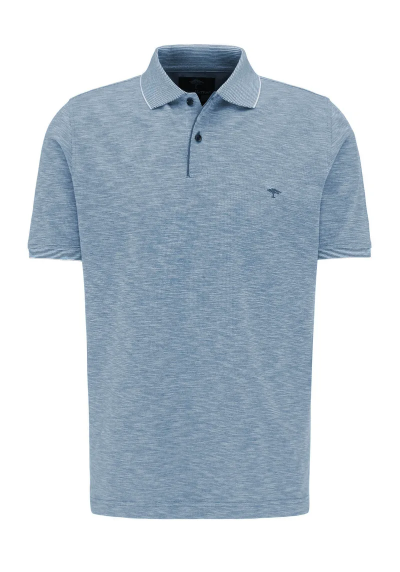 Fynch Hatton Polo Μπλούζα σε Regular Fit - 1120 1750 Midnight