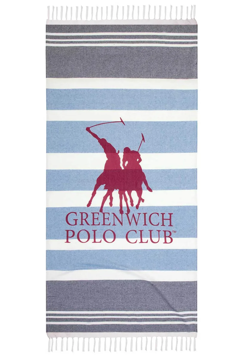 Greenwich Polo Club unisex πετσέτα θαλάσσης 80 x 170 cm "3843" - 267801703843 Μπλε