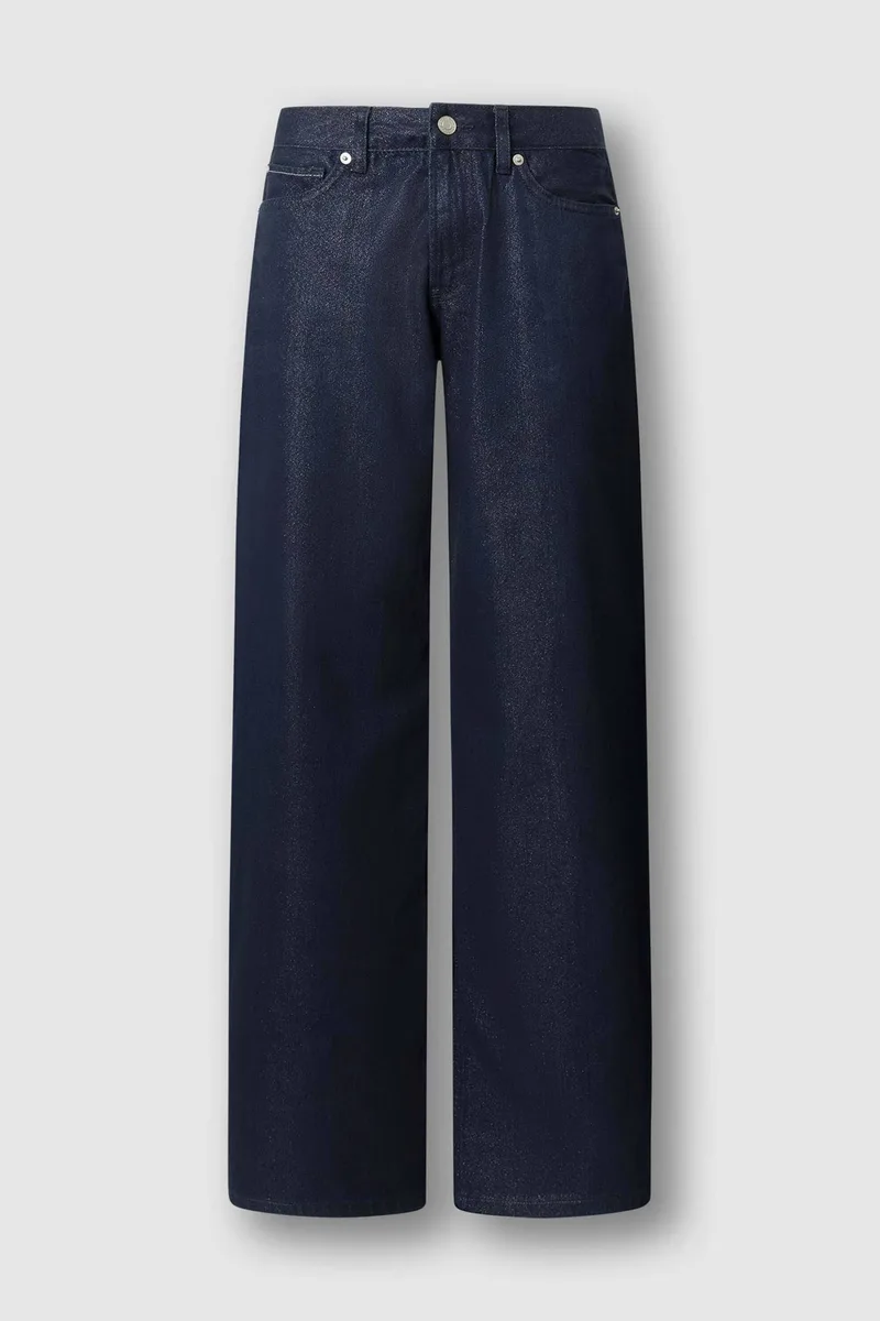 Pepe Jeans γυναικείο τζιν παντελόνι high-rise Flare Fit "Lina" - PL20509232 Denim Blue Σκούρο